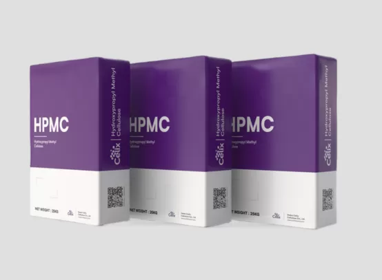 Celix HPMC 25 кг өнеркәсіптік экспорттық сортты орау, партияны бақылаумен