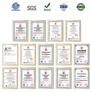 SGS, ISO және Reach сертификатталған.